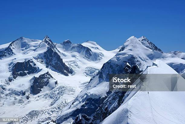 Pennine Alps Stock Photo - Download Image Now - Monte Rosa, Color Image, European Alps