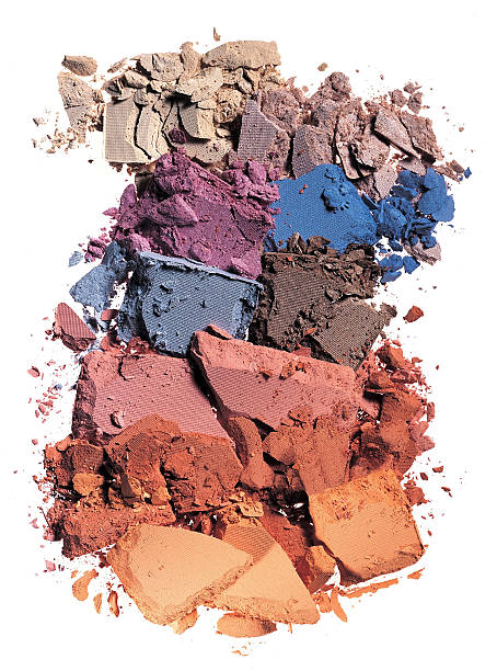 istock Crushed makeup of various colors 157379693