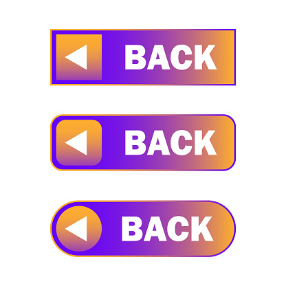 Back Buttons Vector Illustration Eps 10 Stock Illustration - Download ...