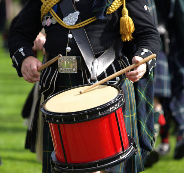 istock Drummer in a pipe band, Scotland 157379824