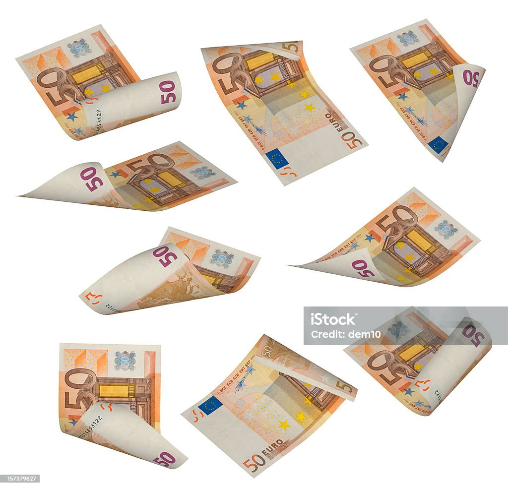 Nota de Cinquenta Euros - Foto de stock de Nota de Cinquenta Euros royalty-free