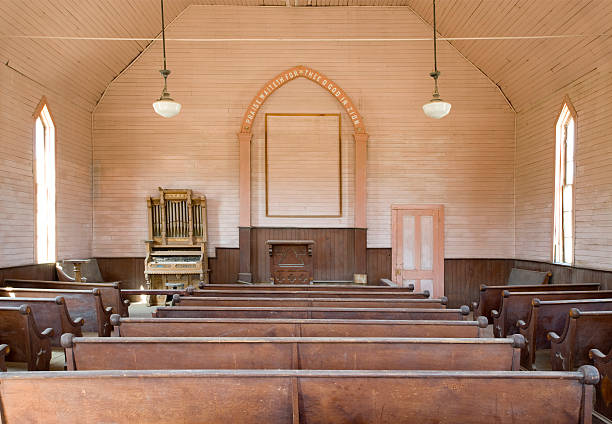 istock Ghost Town Church 157380050