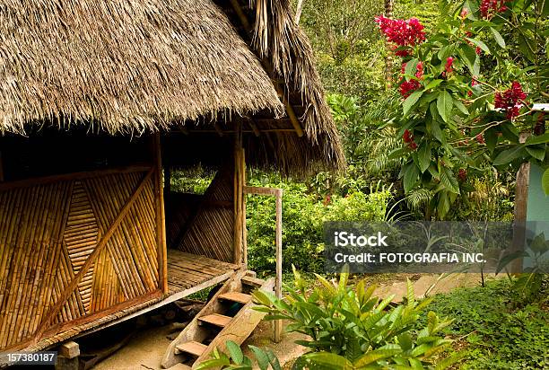 Dschungelhütte Stockfoto und mehr Bilder von Bambus - Graspflanze - Bambus - Graspflanze, Abenteuer, Amazonas-Region