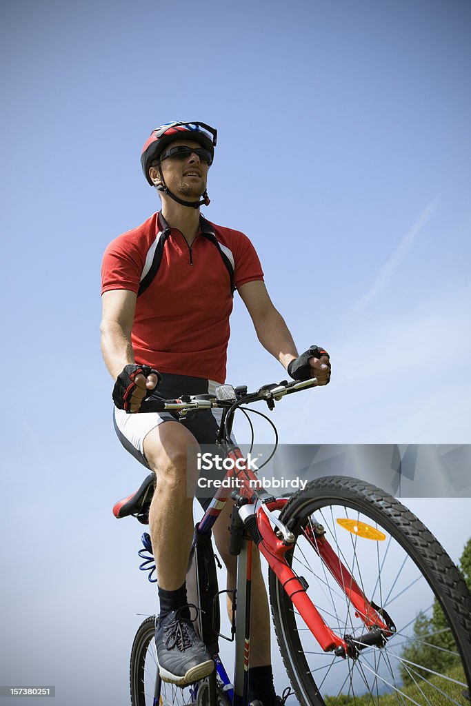 Mountainbiker - Foto de stock de Accesorio de cabeza libre de derechos