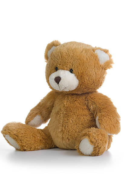 istock Isolated image of a teddy bear on a white background 157380295