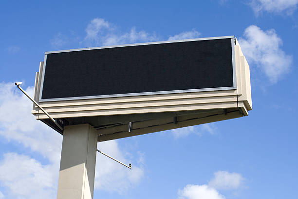 電子 led の看板 - electronic billboard ストックフォトと画像