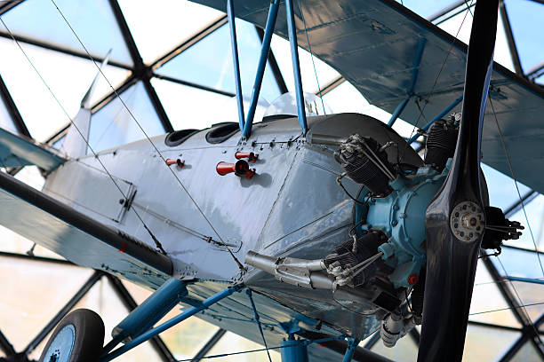istock Vintage WW I fighter plane 157380818