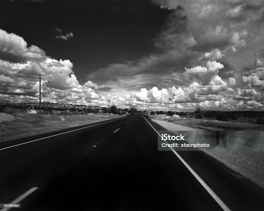 Straße nach Santa Fe - Lizenzfrei New Mexico Stock-Foto