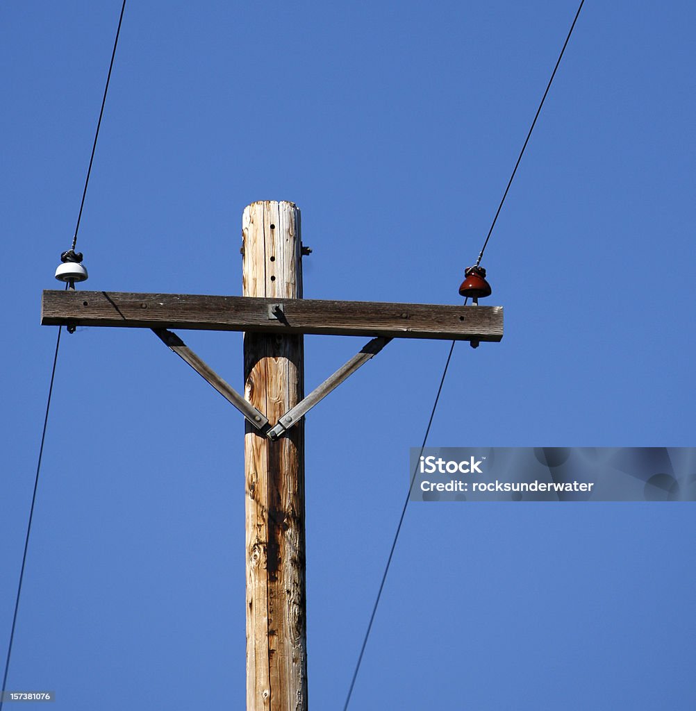 Power Line  Cable Stock Photo