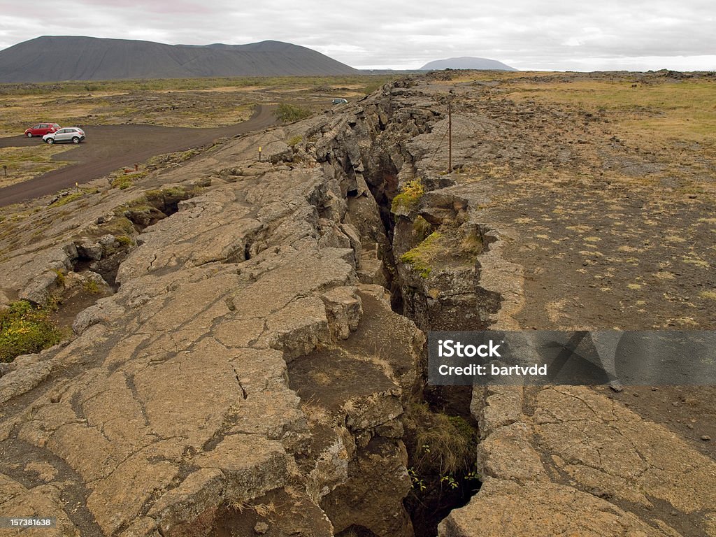 Scissura - Foto stock royalty-free di Terremoto