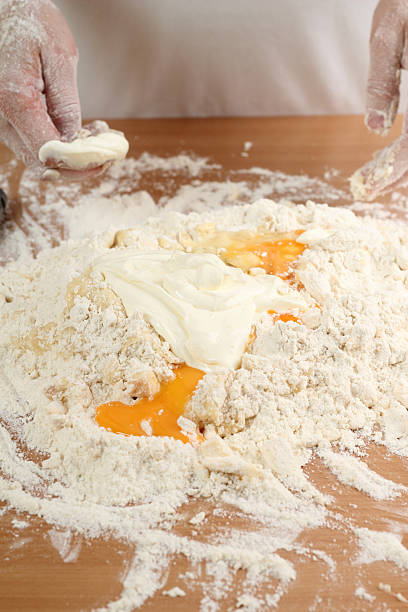 istock Making Pastry Dough for Hungarian Cake. Series. 157381979