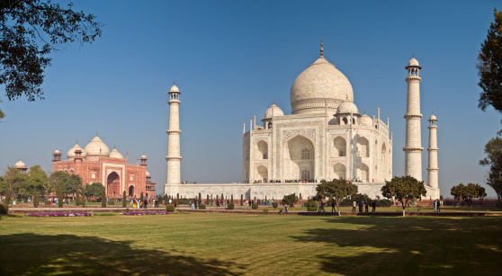 Baber's Tomb is part of the historic complex surrounding Humayun's Tomb in Delhi.