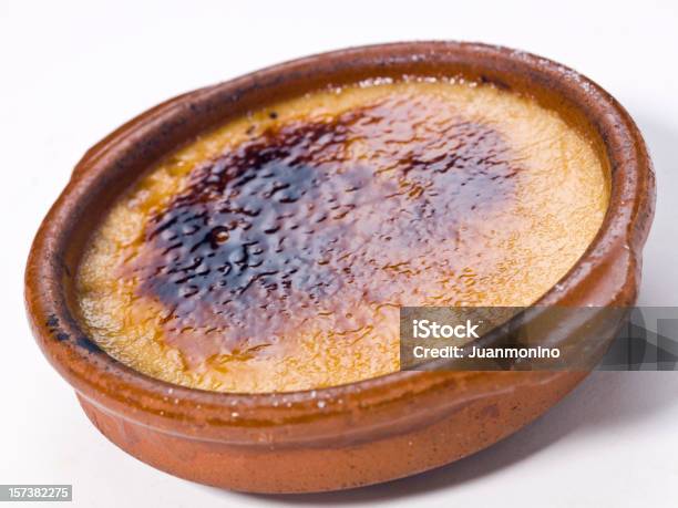 Foto de Creme Catalano Crème Brûlée De Sobremesa e mais fotos de stock de Catalunha - Catalunha, Creme - Laticínio, Baunilha - Condimento