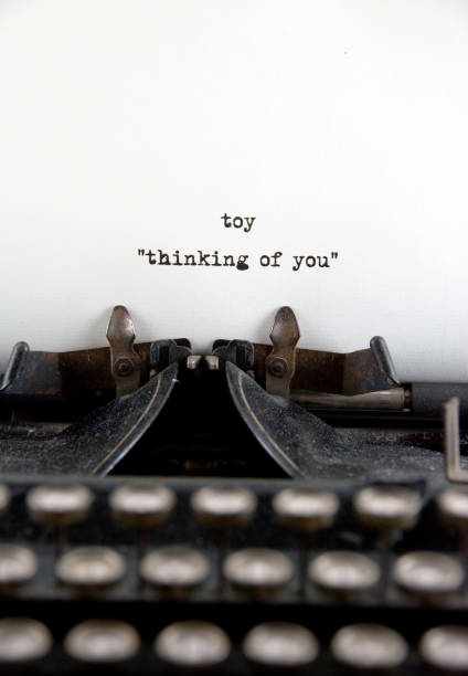 istock toy... Thinking of you... text messaging 157382373