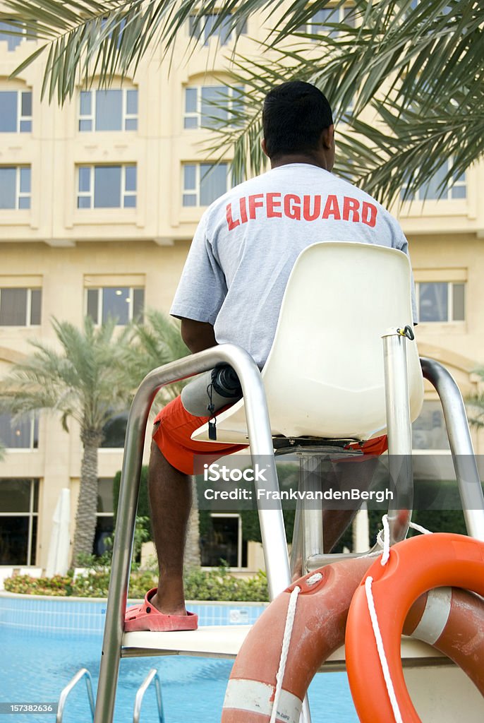 Maître-nageur - Photo de Chaise de gardien de plage libre de droits