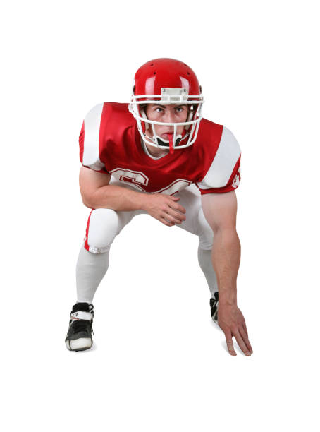 istock Football Player with Clipping Path 157382639
