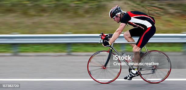 Cyclist Stock Photo - Download Image Now - Cycling, Racing Bicycle, Sports Race