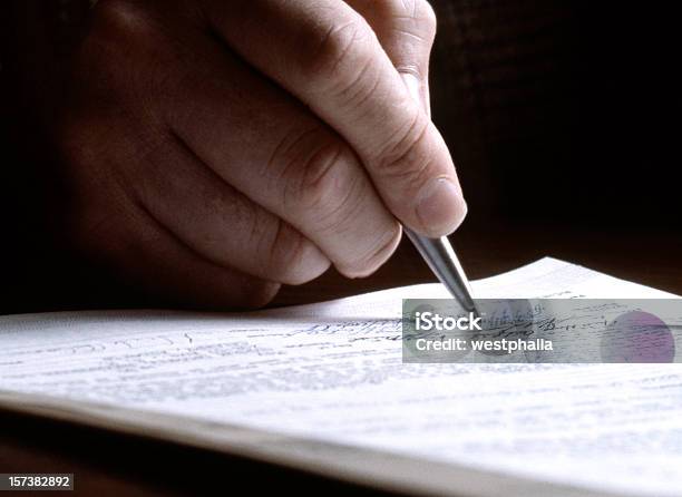 Anmelden Stockfoto und mehr Bilder von Stift - Stift, Unterschreiben, Manuskript