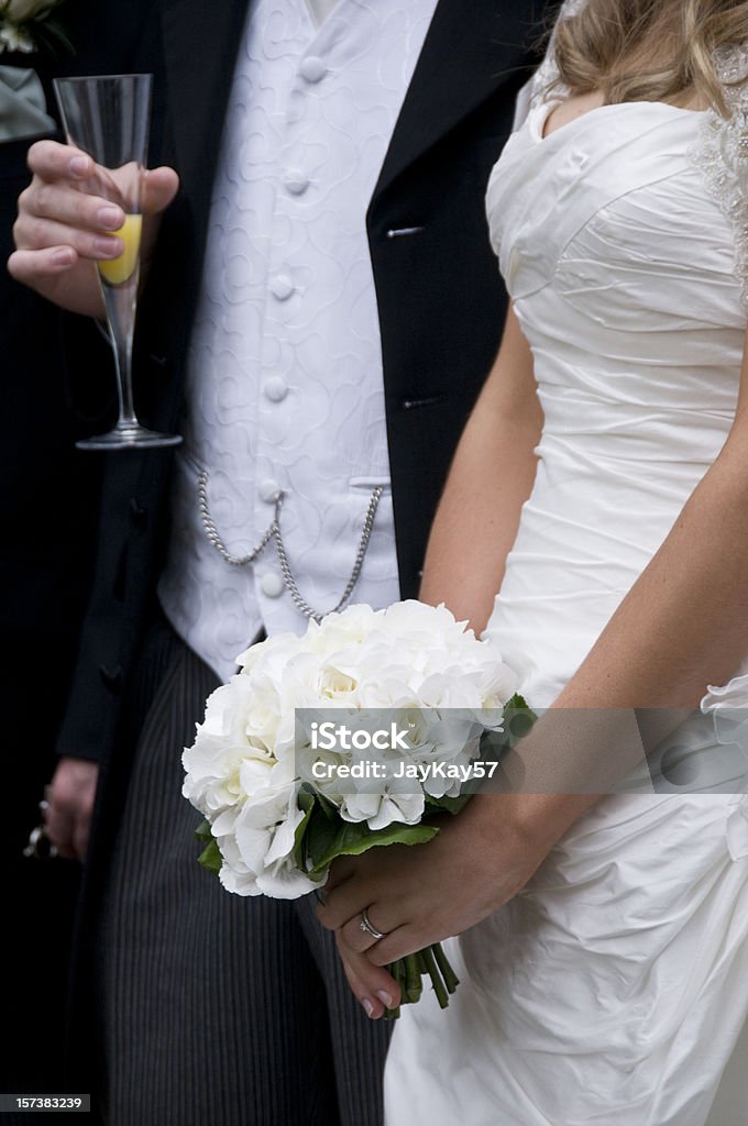 Marito e moglie - Foto stock royalty-free di Abito da sposa