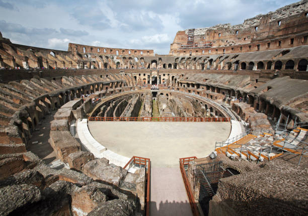 istock Interior of Colosseum 157383435