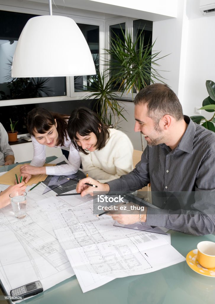 Architekten meeting - Lizenzfrei Büro Stock-Foto