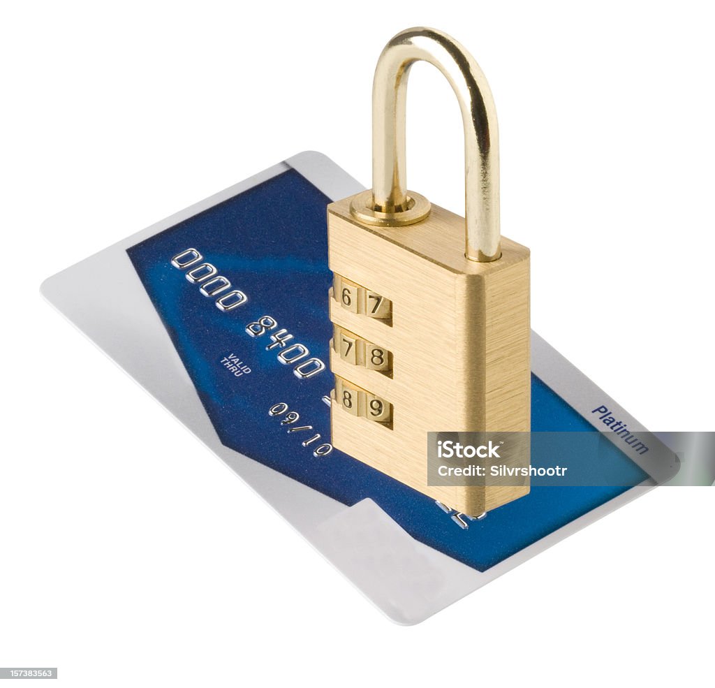 Кредитной карты безопасности - Стоковые фото Кредитная карта роялти-фри