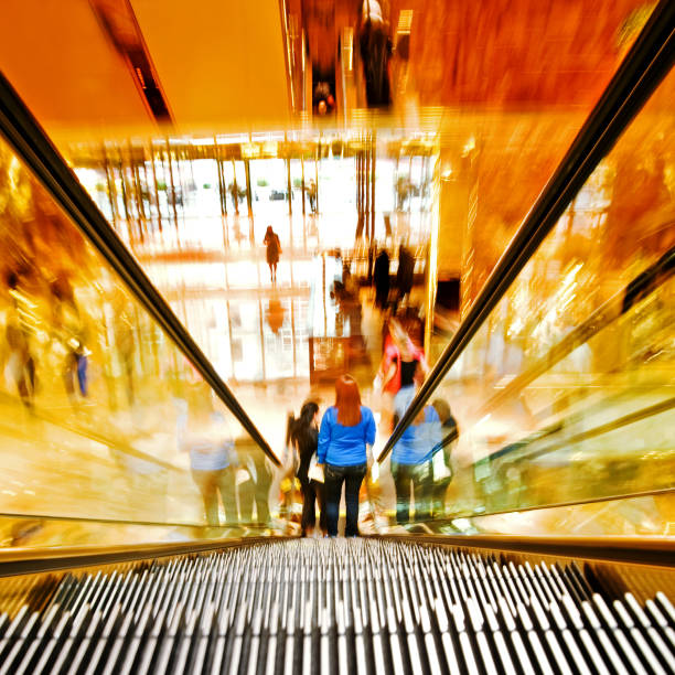 Shopping mall in New York