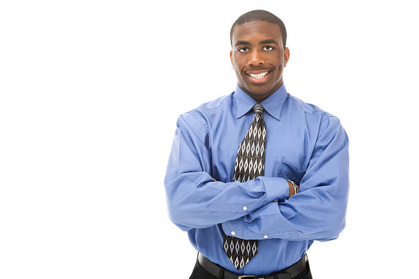 istock Confident African American Businessman 157384140