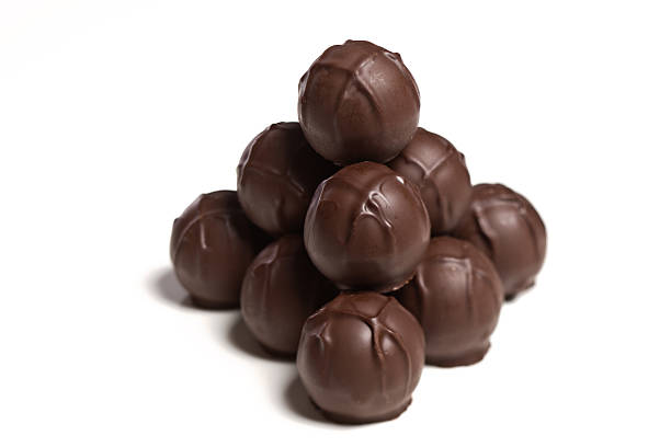 Chocolate Pyramid stock photo