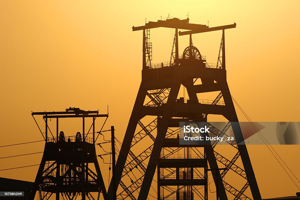 Gold ou platinum mine de matériel à Johannesburg, Afrique du Sud - Photo de Industrie minière libre de droits