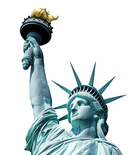 Face of the statue of liberty 
