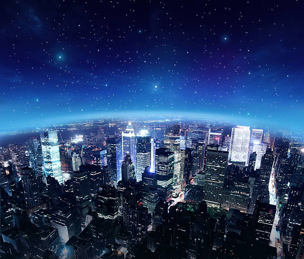 City Lights by Starry Night