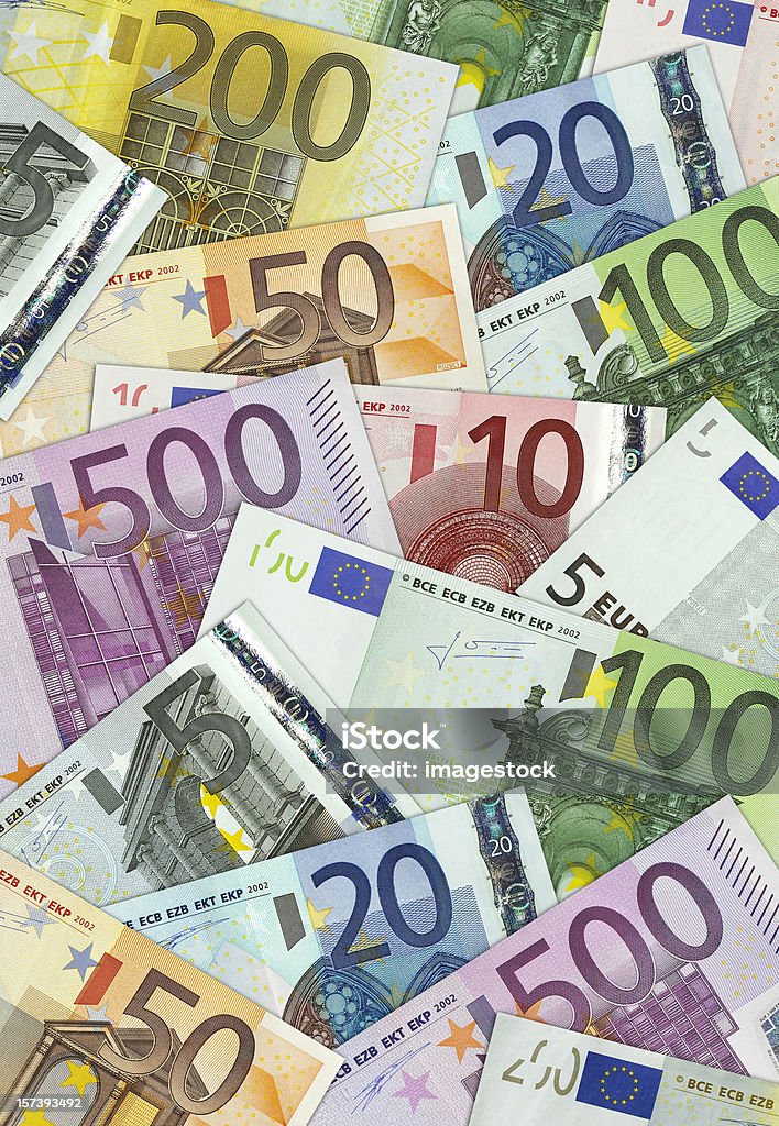 Todas as Unidades Monetárias Europeias - Royalty-free Nota de Duzentos Euros Foto de stock