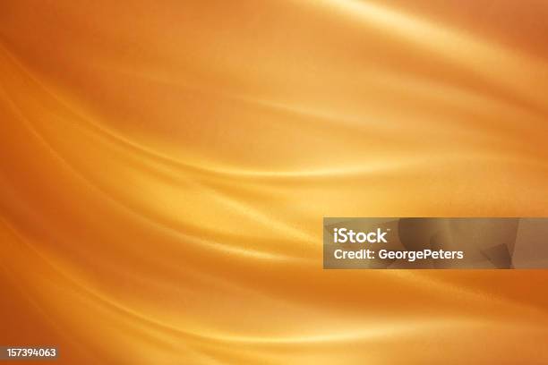 Oro Spazzolato - Fotografie stock e altre immagini di Sfondi - Sfondi, Caramello, Oro - Metallo