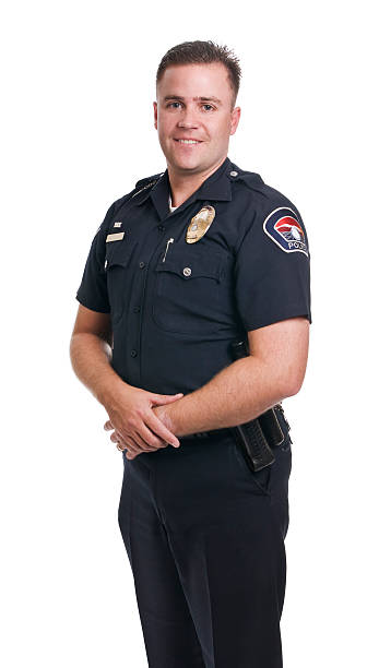 istock Smiling Police Officer 157394194