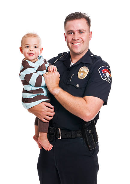 istock Police Officer Father 157394226
