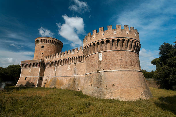 Castelo de italiano - foto de acervo