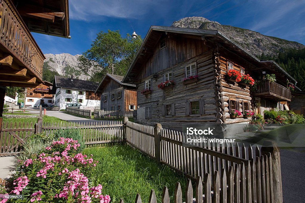 Le village boden - Photo de Alpes européennes libre de droits