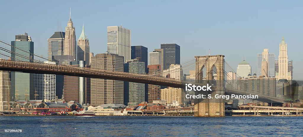Skyline di New York - Foto stock royalty-free di Albergo