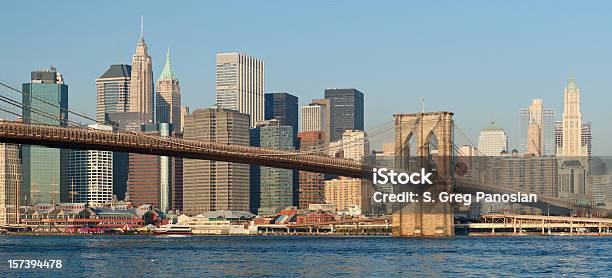 Skyline Di New York - Fotografie stock e altre immagini di Albergo - Albergo, Ambientazione esterna, America del Nord