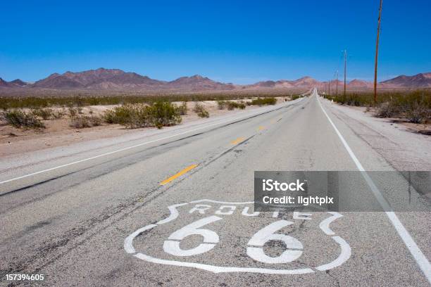 Route 66 Stock Photo - Download Image Now - Route 66, Motorcycle, Color Image