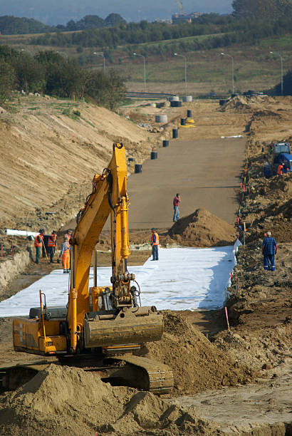 Road Construction stock photo