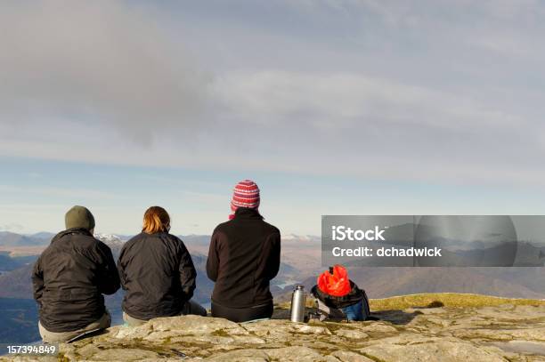 Vista Dal Monte Ben Lomond - Fotografie stock e altre immagini di Ambientazione esterna - Ambientazione esterna, Autunno, Catena di montagne