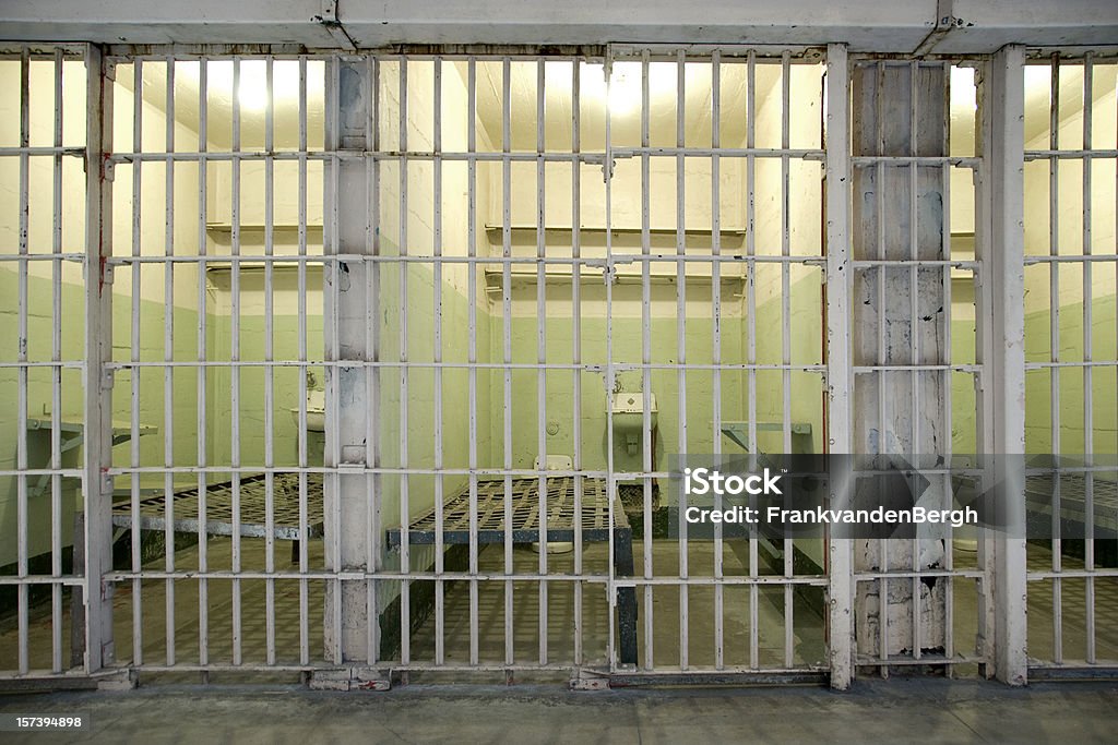 Więzieniu komórki z barów - Zbiór zdjęć royalty-free (Więzienie)