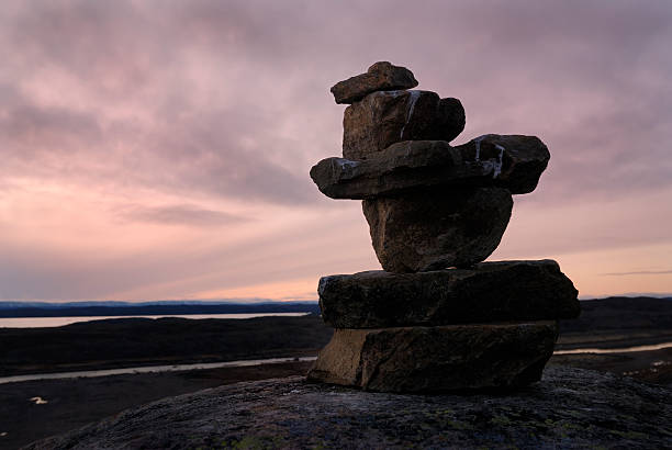 istock Inukshuk, Baffin Island, Nunavut, Arctic Canada 157395116