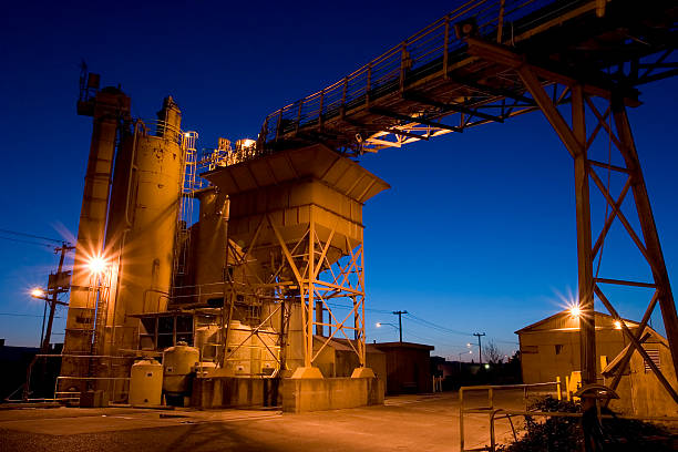 Cement Factory  cement factory stock pictures, royalty-free photos & images