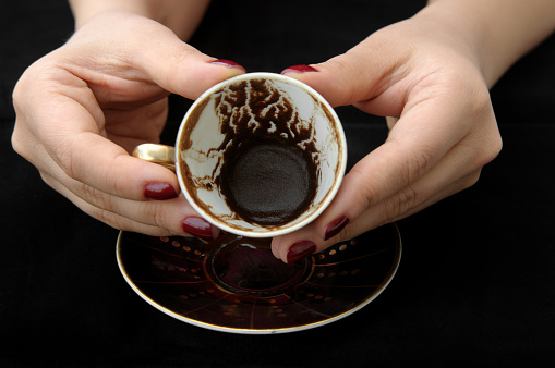 Fortune telling through coffee ground