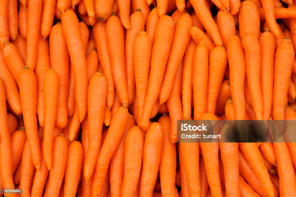 Karotten - Lizenzfrei Ansicht aus erhöhter Perspektive Stock-Foto