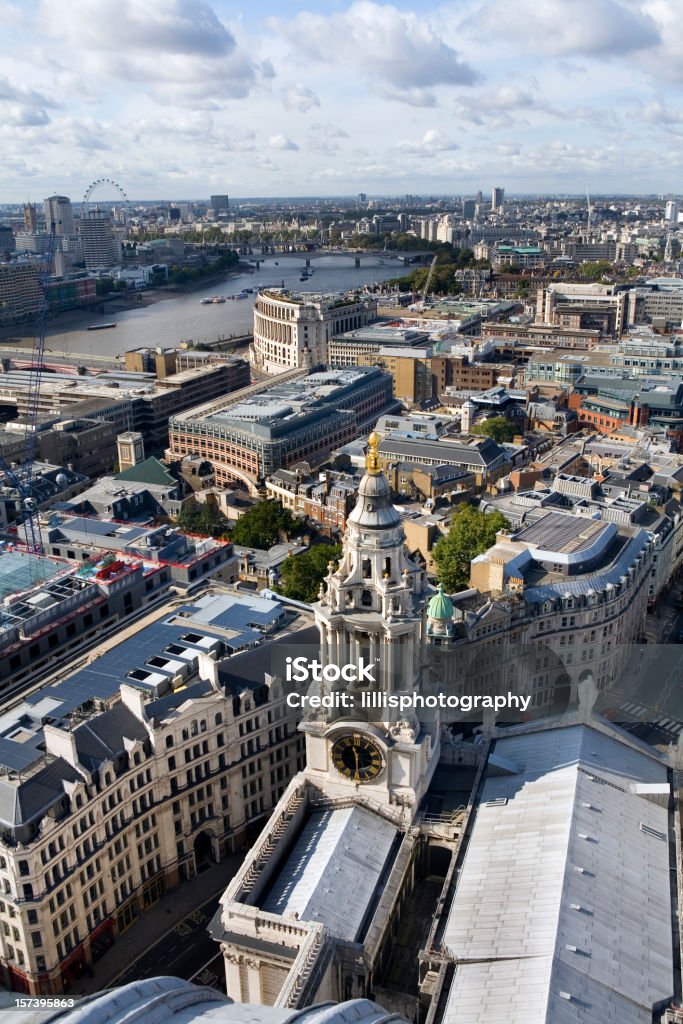 Vista aérea de Londres, Inglaterra - Royalty-free Admirar a Vista Foto de stock