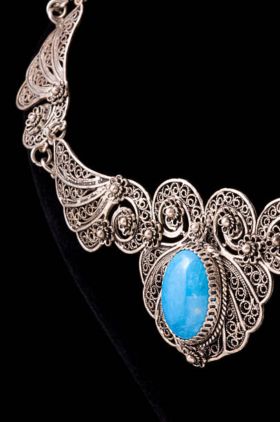 Filigree or Telkari Necklace/ Turkey